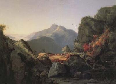 Landscape Scene from, Thomas Cole